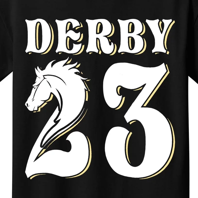 Derby Horse Racing Kids T-Shirt