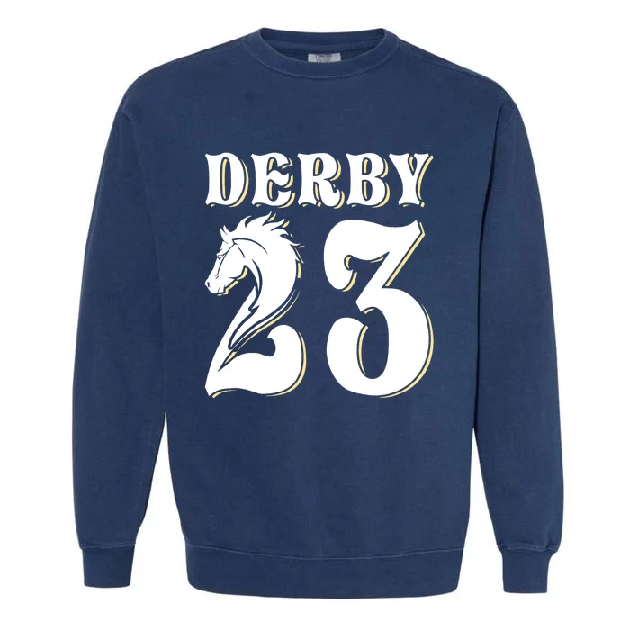 Derby Horse Racing Garment-Dyed Sweatshirt