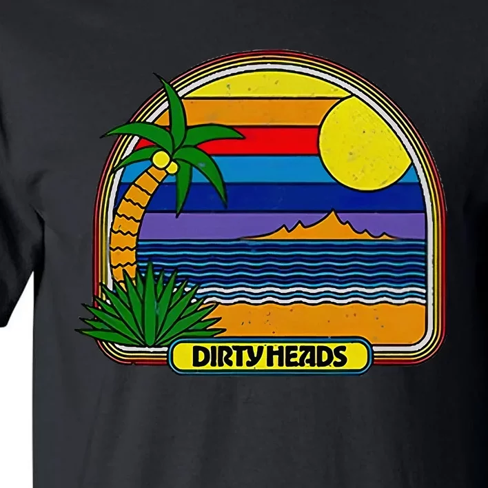 Dirty Heads Retro Beach Tall T-Shirt