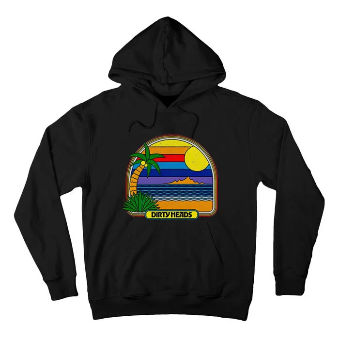 Dirty Heads Retro Beach Tall Hoodie