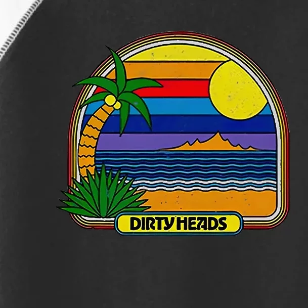 Dirty Heads Retro Beach Toddler Fine Jersey T-Shirt