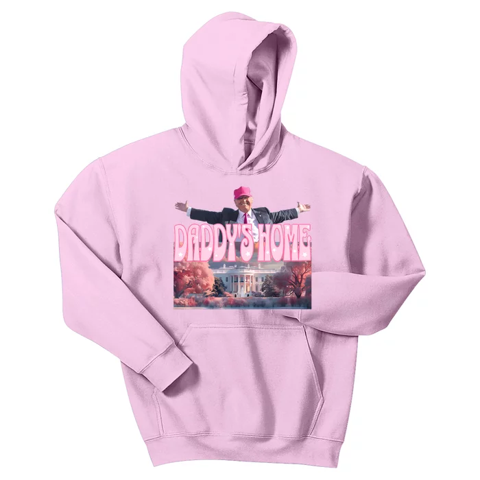 DaddyS Home Real Donald Pink Preppy Edgy Good Man Trump Kids Hoodie