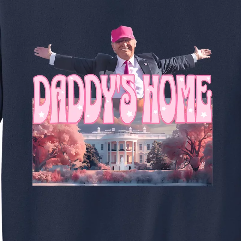 DaddyS Home Real Donald Pink Preppy Edgy Good Man Trump Sweatshirt