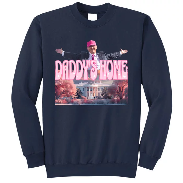 DaddyS Home Real Donald Pink Preppy Edgy Good Man Trump Sweatshirt