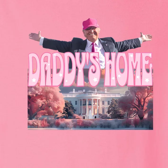 DaddyS Home Real Donald Pink Preppy Edgy Good Man Trump Toddler Long Sleeve Shirt