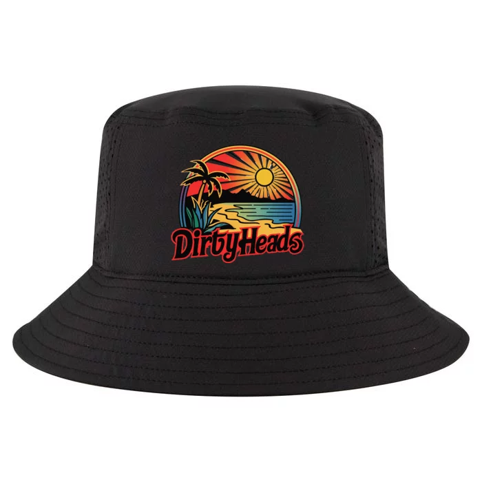 Dirty Heads Retro Beach Gift Cool Comfort Performance Bucket Hat