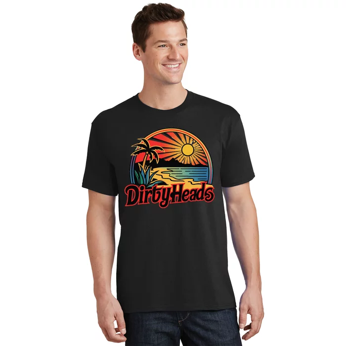 Dirty Heads Retro Beach Gift T-Shirt