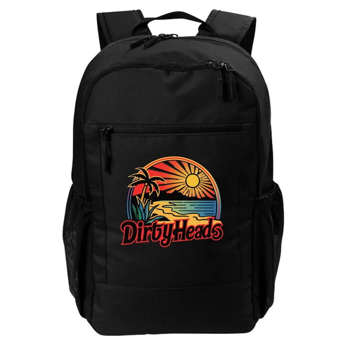 Dirty Heads Retro Beach Gift Daily Commute Backpack