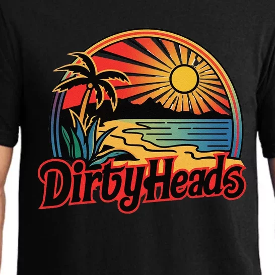 Dirty Heads Retro Beach Gift Pajama Set