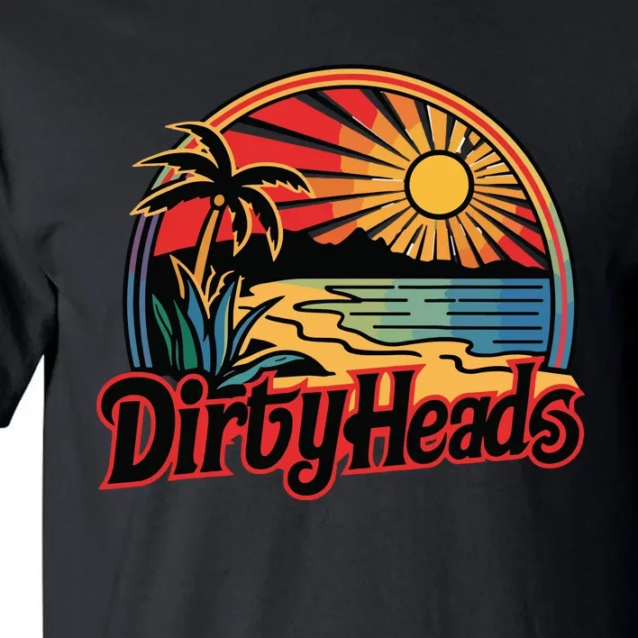 Dirty Heads Retro Beach Tall T-Shirt