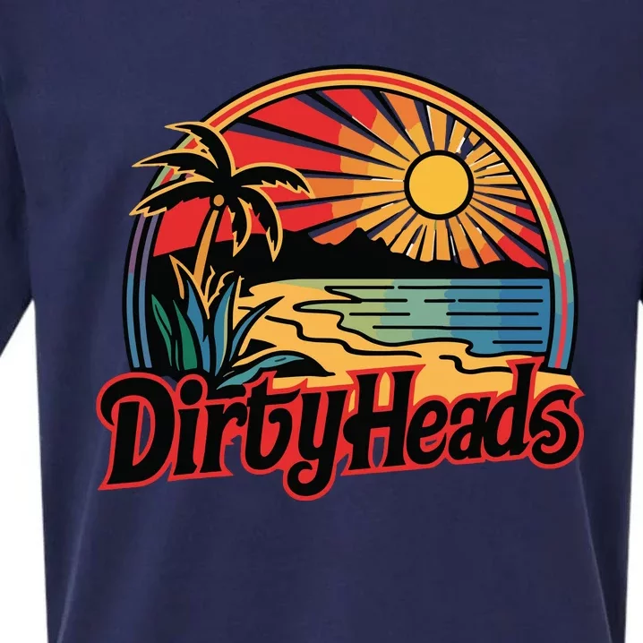 Dirty Heads Retro Beach Sueded Cloud Jersey T-Shirt