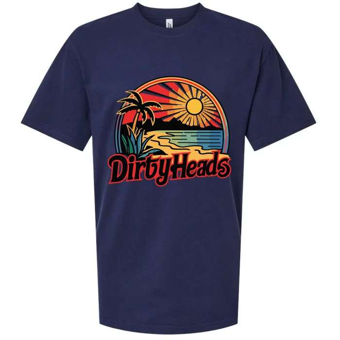 Dirty Heads Retro Beach Sueded Cloud Jersey T-Shirt