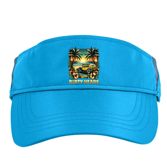 Dirty Heads Retro Beach Adult Drive Performance Visor