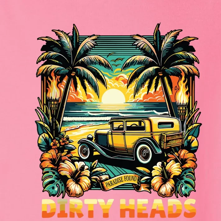 Dirty Heads Retro Beach Toddler Long Sleeve Shirt