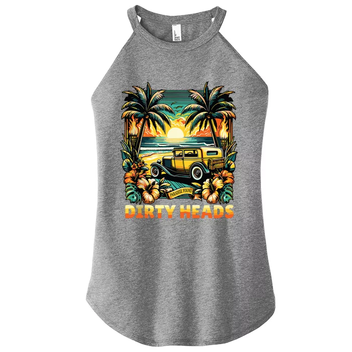 Dirty Heads Retro Beach Women’s Perfect Tri Rocker Tank