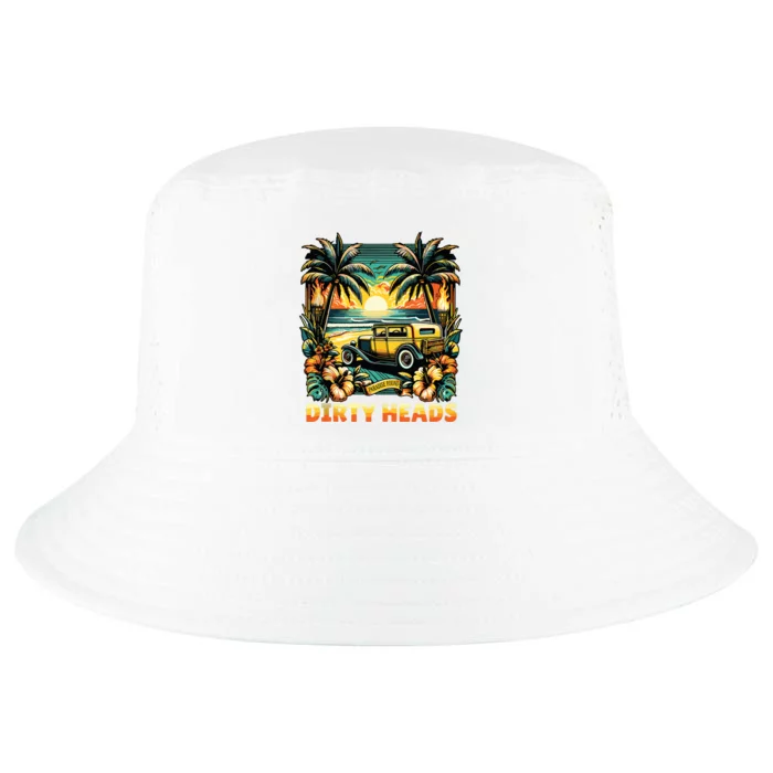 Dirty Heads Retro Beach Cool Comfort Performance Bucket Hat