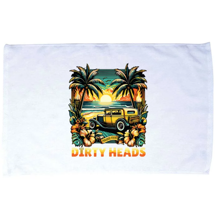 Dirty Heads Retro Beach Microfiber Hand Towel