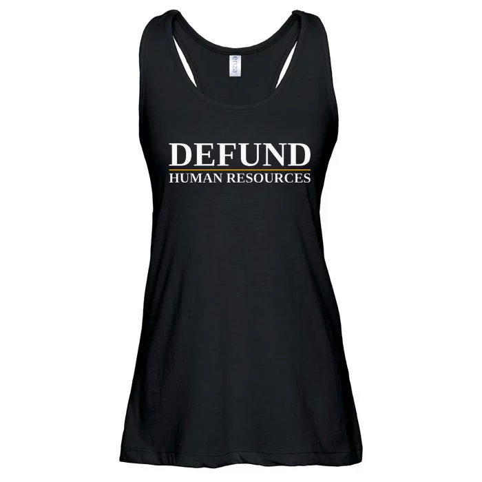 Defund Human Resources Ladies Essential Flowy Tank