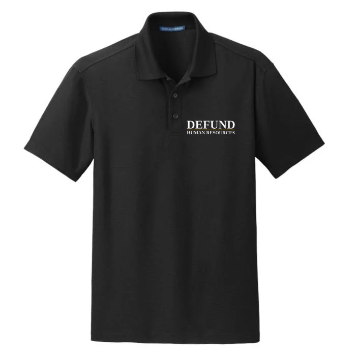 Defund Human Resources Dry Zone Grid Performance Polo