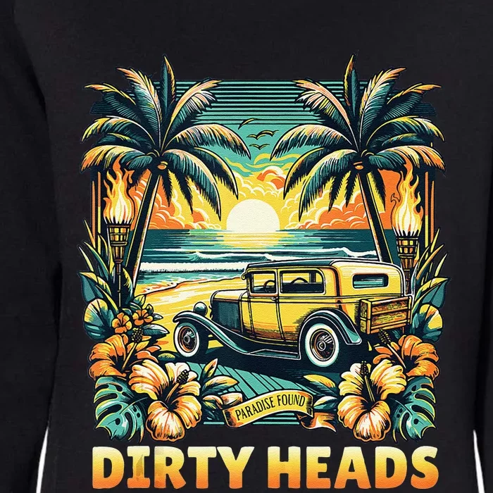 Dirty Heads Retro Beach Womens California Wash Sweatshirt