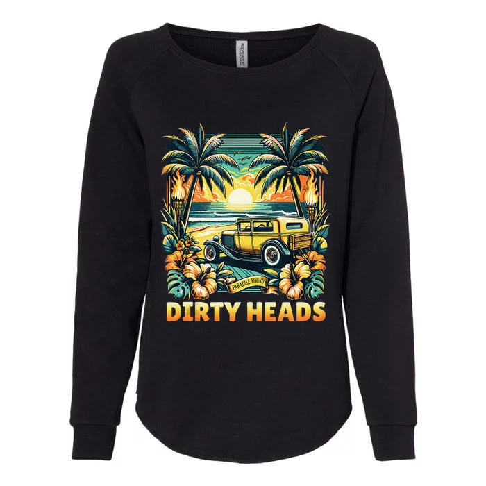 Dirty Heads Retro Beach Womens California Wash Sweatshirt