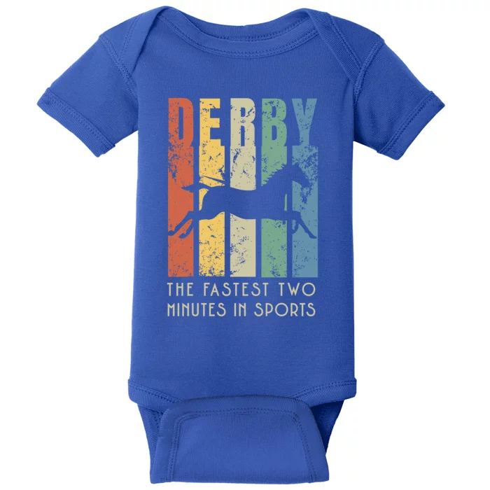 Derby Horse Racing In Kentucky Gift Horse Race Party Great Gift Baby Bodysuit