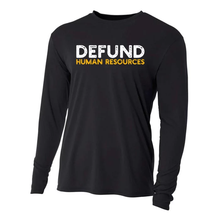 Defund Human Resources Cooling Performance Long Sleeve Crew