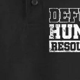 Defund Human Resources Dry Zone Grid Performance Polo