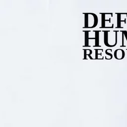 Defund Human Resources Funny Softstyle Adult Sport Polo