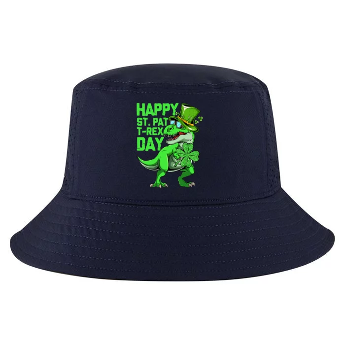 Dinosaur Happy St Pat Trex Day Dino St Patricks Day Funny Cool Comfort Performance Bucket Hat