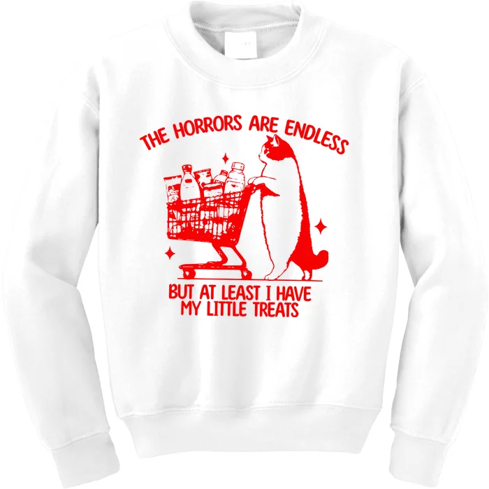 Der Horror Sind Endlos Kids Sweatshirt