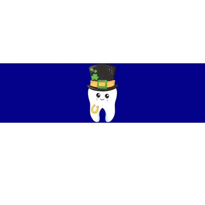 Dental Hygienist St Patricks Day Funny Gift Dentist Kawaii Tooth Cool Gift Bumper Sticker