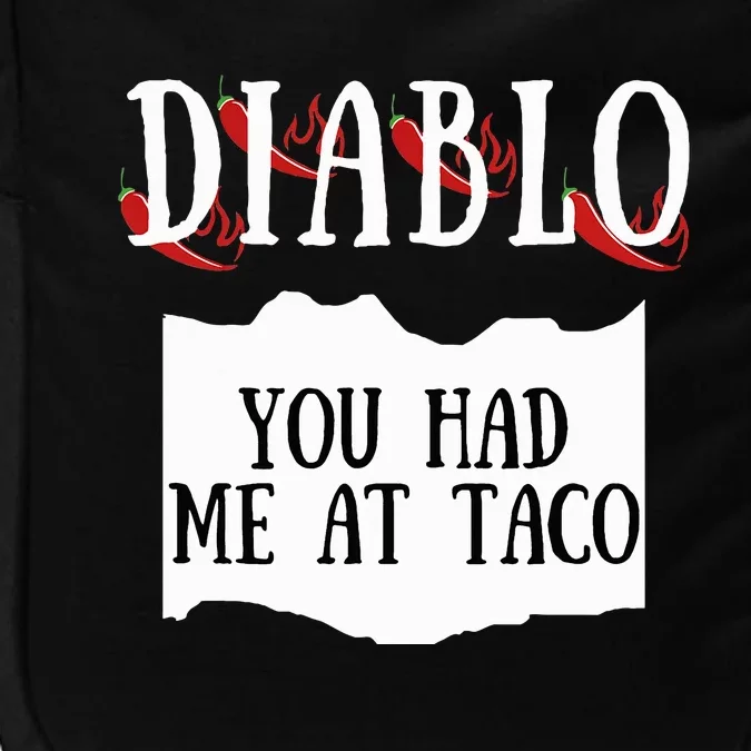 Diablo Hot Sauce Packet Group Costume Impact Tech Backpack