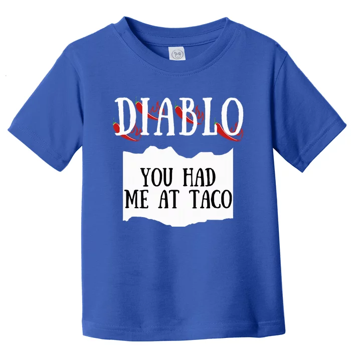 Diablo Hot Sauce Packet Group Costume Toddler T-Shirt