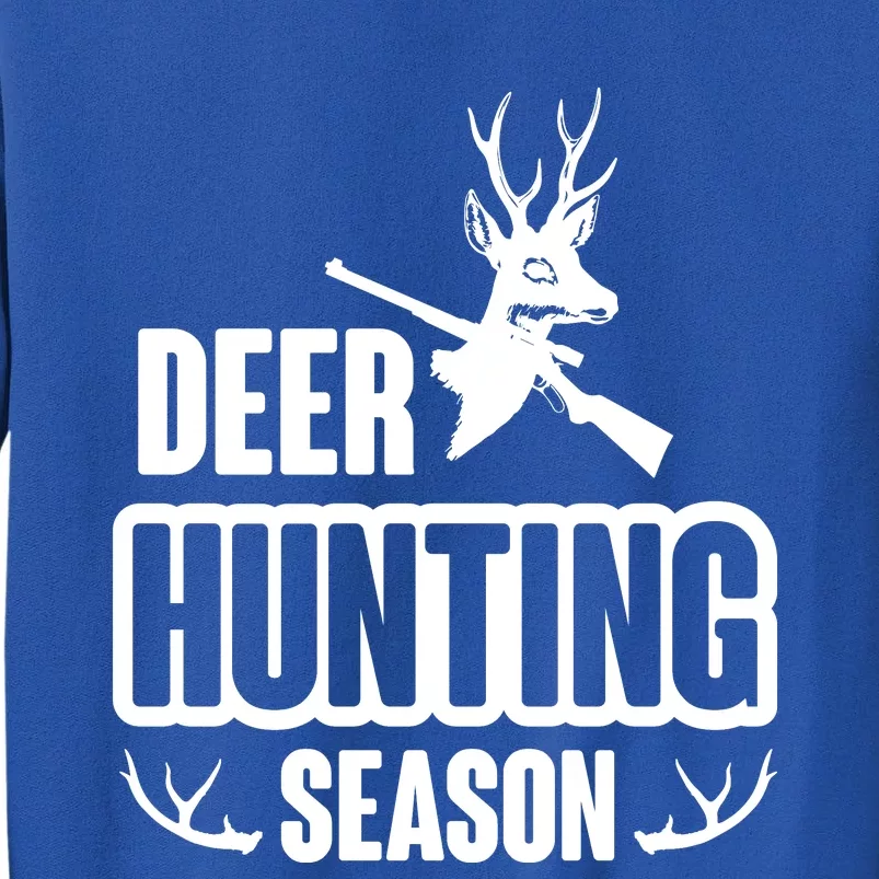 Deer Hunting Season Graphic Tall Sweatshirt