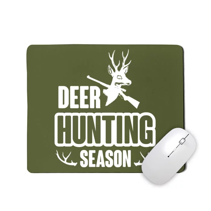 Deer Hunting Season Graphic Mousepad