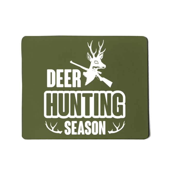 Deer Hunting Season Graphic Mousepad