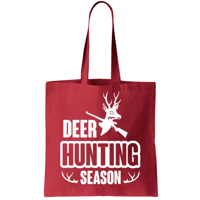 Deer Hunting Season Graphic Tote Bag