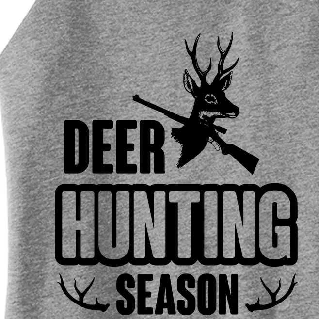 Deer Hunting Season Graphic Women’s Perfect Tri Rocker Tank