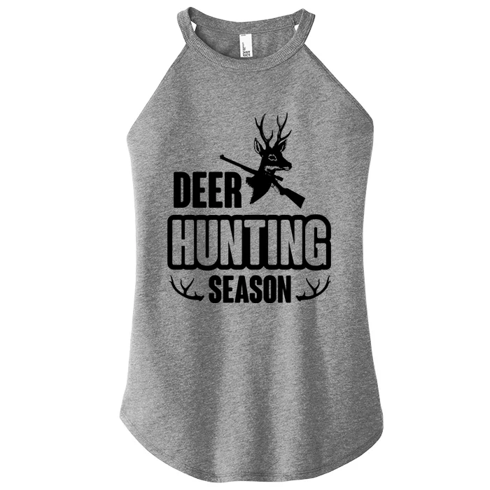 Deer Hunting Season Graphic Women’s Perfect Tri Rocker Tank