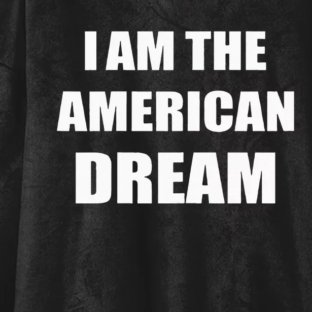 Dump Him & Say I Am The American Dream Be Like Britney Funny Hooded Wearable Blanket