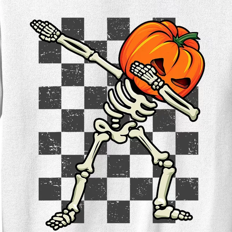 Dabbing Halloween Skeleton Scary Pumpkin Costume 2024 Sweatshirt