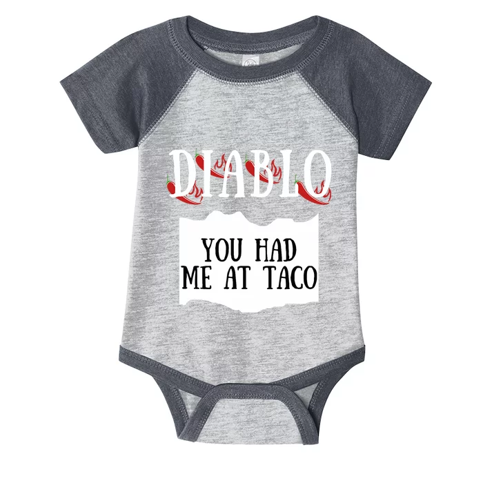 Diablo Hot Sauce Packet Group Costume Infant Baby Jersey Bodysuit