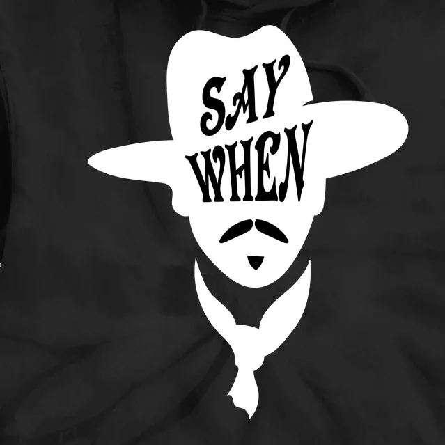 Doc Holliday Say When Tie Dye Hoodie