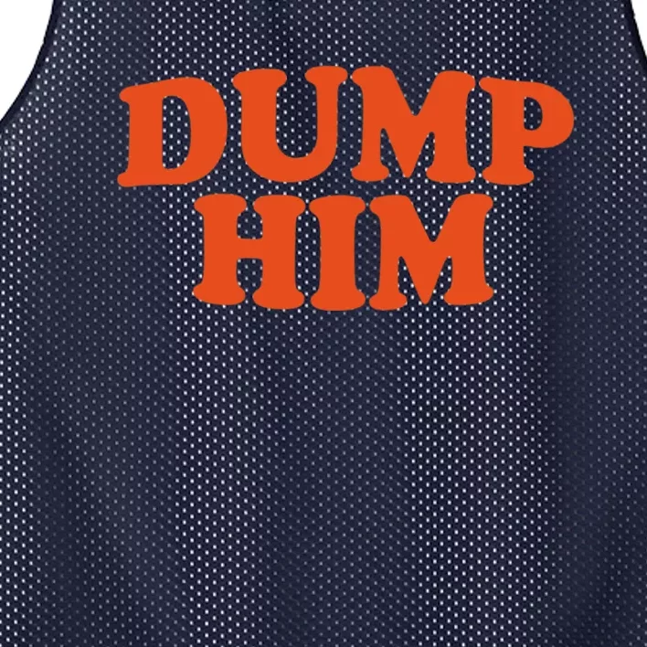 Dump Him Shirt DUMP HIM Mesh Reversible Basketball Jersey Tank