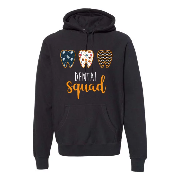 Dental Halloween Squad Premium Hoodie