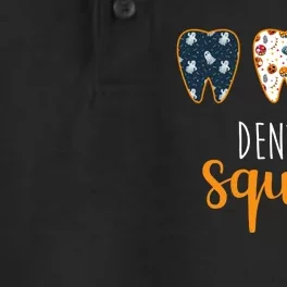 Dental Halloween Squad Dry Zone Grid Performance Polo