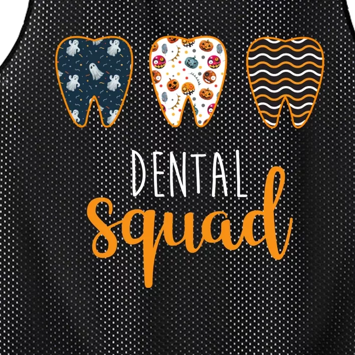 Dental Halloween Squad Mesh Reversible Basketball Jersey Tank