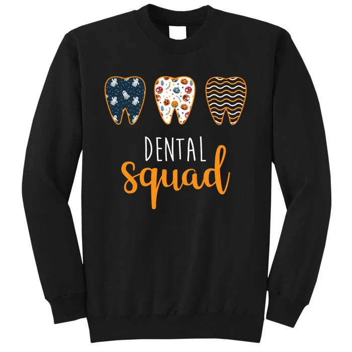 Dental Halloween Squad Tall Sweatshirt