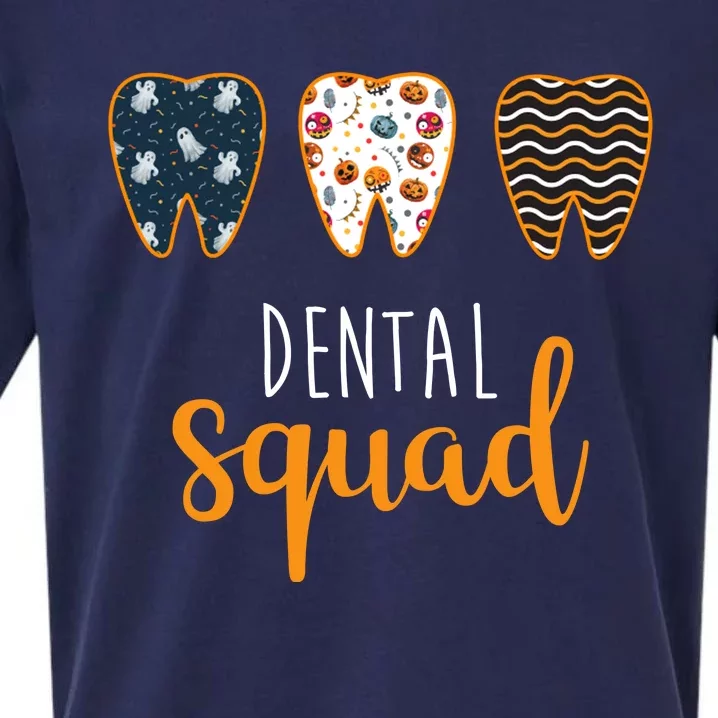 Dental Halloween Squad Sueded Cloud Jersey T-Shirt